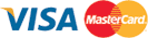 Логотипы Visa Mastercard
